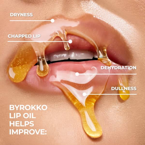Byrokko Shine Brown Lip Oil SPF30 Byrokko Shine Brown Lip Oil SPF30 - Image 4