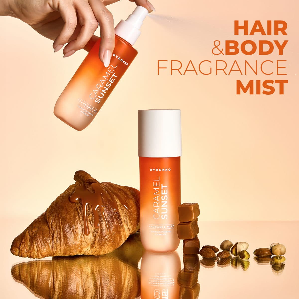Byrokko Caramel Sunset Fragrance Mist Byrokko Caramel Sunset Fragrance Mist - Image 4