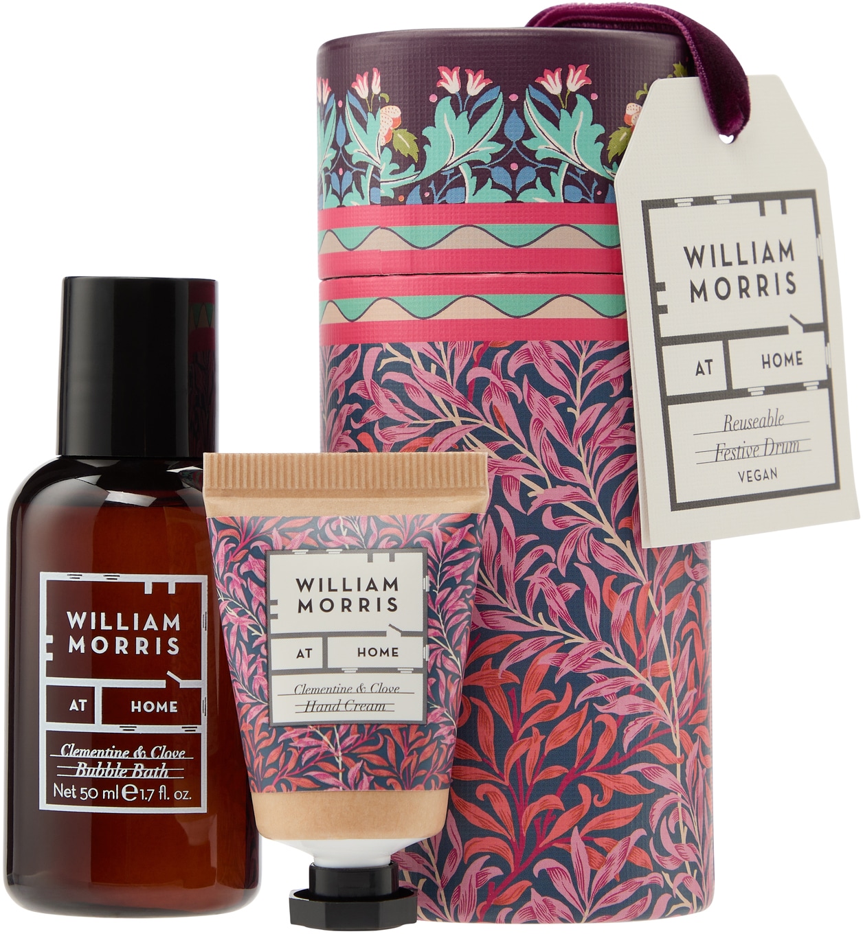 Heathcote & Ivory - William Morris - Bird &Yare-Festive Drum