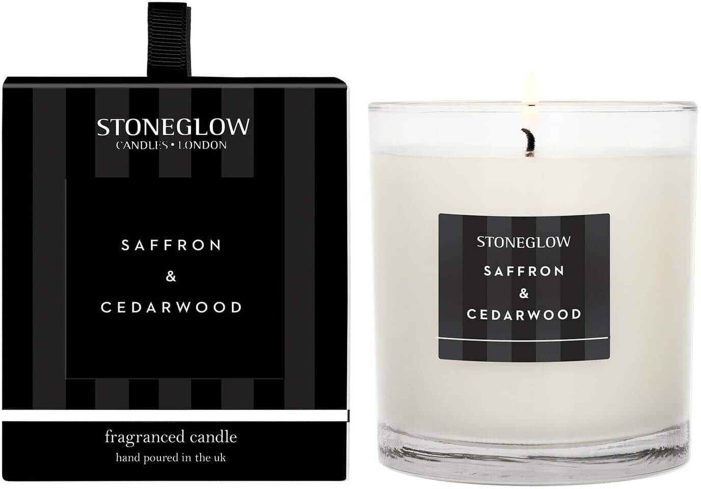 Stoneglow Modern Classics – Saffron & Cedarwood – Boxed Tumbler Stoneglow Modern Classics - Saffron & Cedarwood - Boxed Tumbler