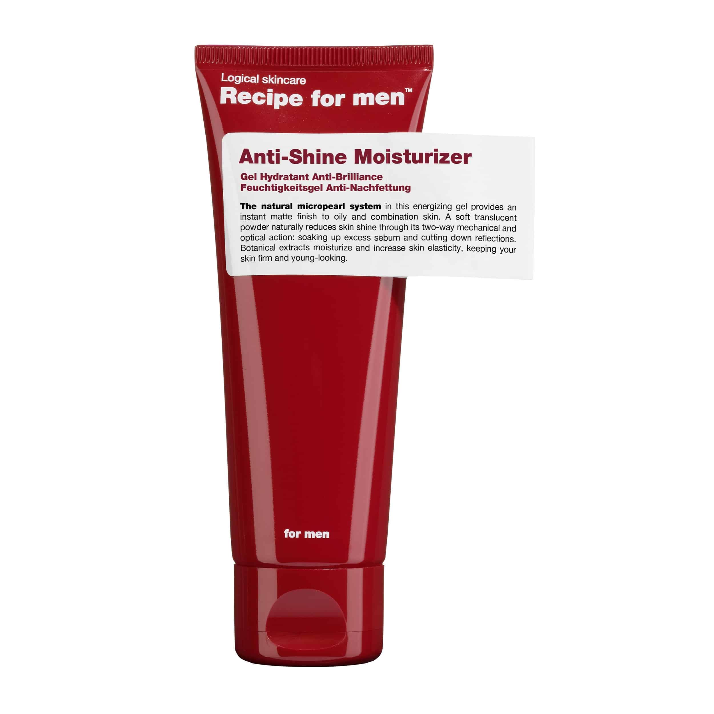Recipe For Men – Recipe Moisturiser Anti Shine Recipe For Men - Recipe Moisturiser Anti Shine