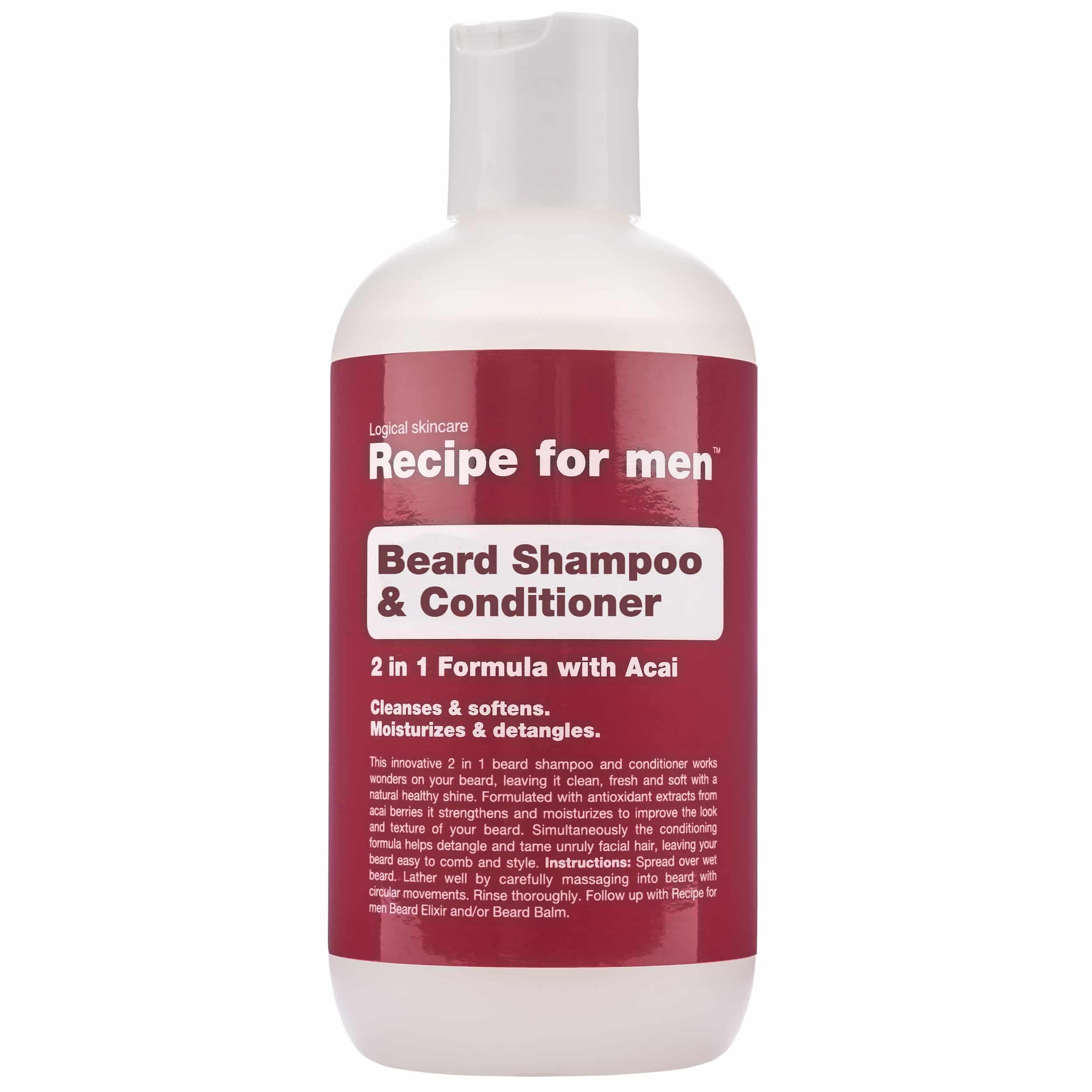 Recipe For Men - Recipe Beard Shampoo+Conditioner