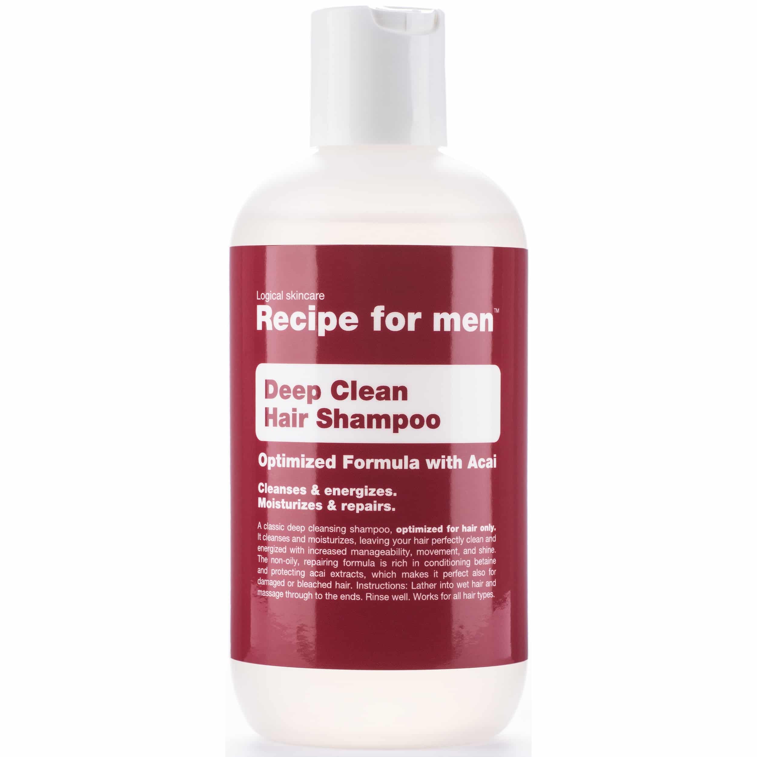 Recipe For Men – Recipe Shampoo Deep Cleansing Recipe For Men - Recipe Shampoo Deep Cleansing