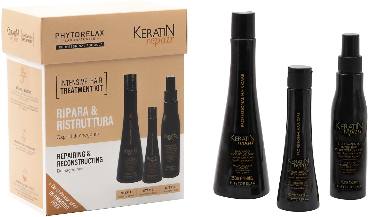 Phytorelax Keratin Repair – Reconstruction Kit Phytorelax Keratin Repair - Reconstruction Kit