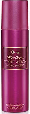 Antonio Banderas Her Secret Temptation* Deodorant Spray Antonio Banderas Her Secret Temptation* Deodorant Spray