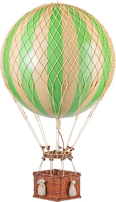 Authentic Models Jules Verne Balloon, True Green Authentic Models Jules Verne Balloon, True Green