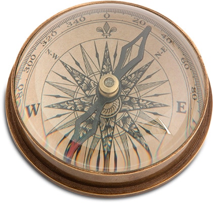 Authentic Models Eye Compass Medium Authentic Models Eye Compass Medium