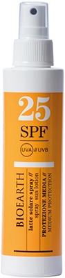 Bioearth Spray Sun Milk SPF 25