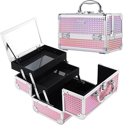 Make Up Case Shining Pink Diamond