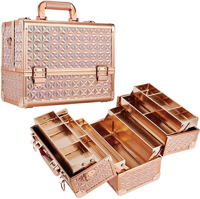 Make Up Case Golden Series - Gold