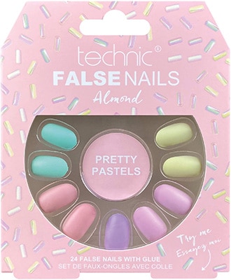 Technic False Nails – Almond Pretty Pastels Technic False Nails - Almond Pretty Pastels