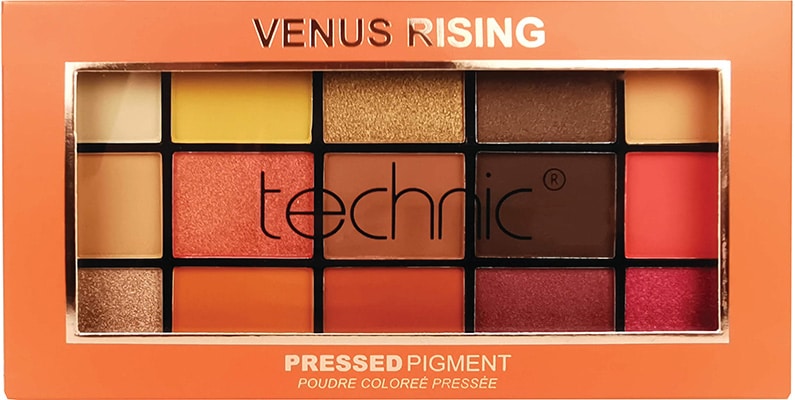Technic Pressed Pigment Eyeshadow Palette – Venus Rising Technic Pressed Pigment Eyeshadow Palette - Venus Rising