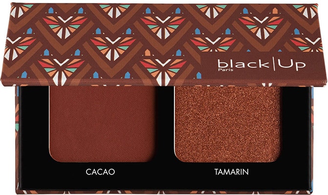 Black up Blush And Highlighter Duo N°04