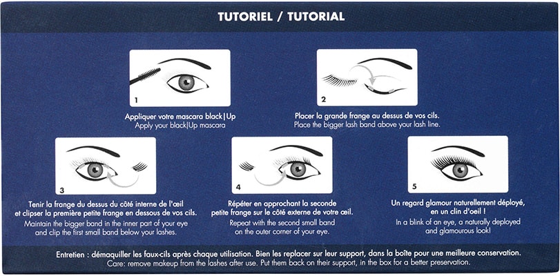 Black up Magnetic False Lashes N°06 Black up Magnetic False Lashes N°06 - Image 2