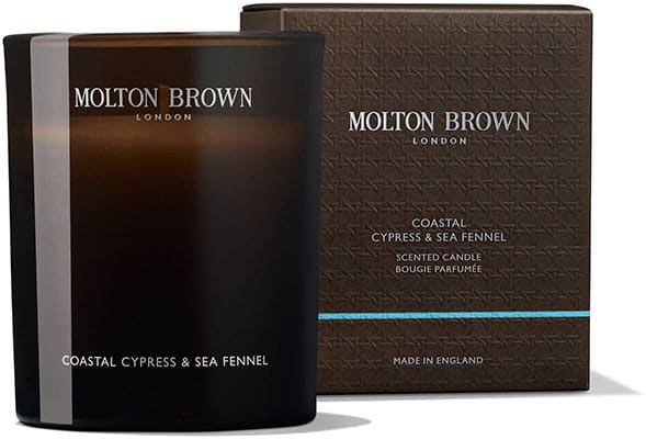 Molton Brown Candle Coastal Cypress & Sea Single Wick Molton Brown Candle Coastal Cypress & Sea Single Wick - Image 2