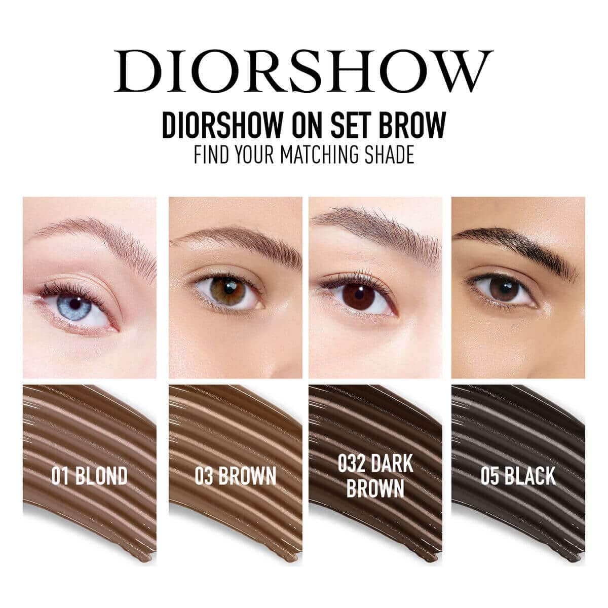 Diorshow On Set Brow Brow Mascara Diorshow On Set Brow Brow Mascara - Image 3
