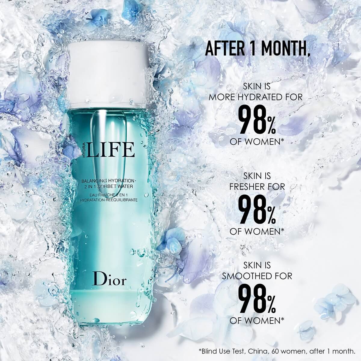 Dior Hydra Life* Balancing Hydration 2 In 1 Sorbet Water Dior Hydra Life* Balancing Hydration 2 In 1 Sorbet Water - Image 2