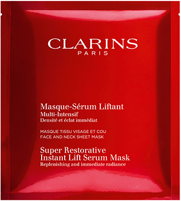 Clarins Super Restorative Instant Lift Serum Mask Clarins Super Restorative Instant Lift Serum Mask