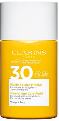 Clarins Mineral Facial Sun Care Liquid UVA/UVB 30 Clarins Mineral Facial Sun Care Liquid UVA/UVB 30