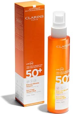 Clarins Sun Care Water Mist SPF50+ Clarins Sun Care Water Mist SPF50+ - Image 2