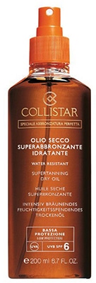 Collistar Super Tanning Moisturizing Dry Oil Spf 6 Collistar Super Tanning Moisturizing Dry Oil Spf 6