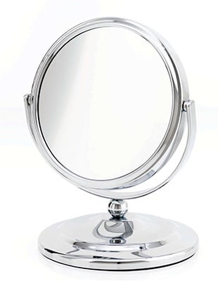 Danielle Low Profile Mirror Ball Stem - Chrome x 7