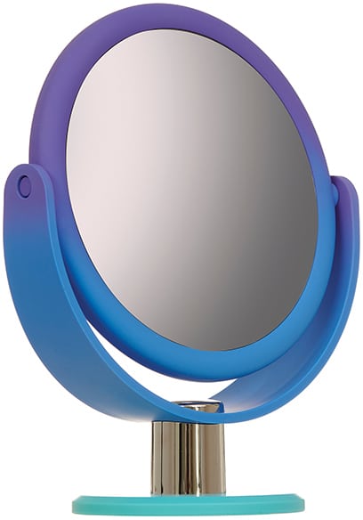 Danielle Vanity Mirror - Blue Ombre