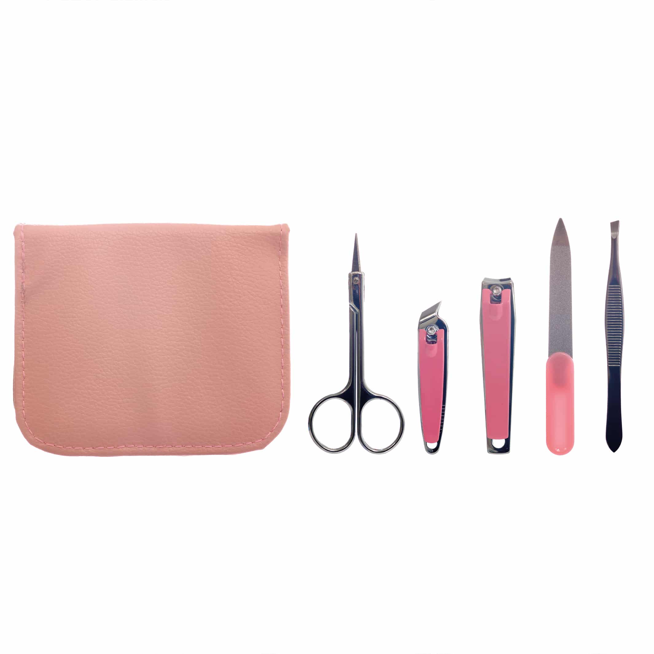 Danielle Spring Floral Manicure Set & Carrying Case