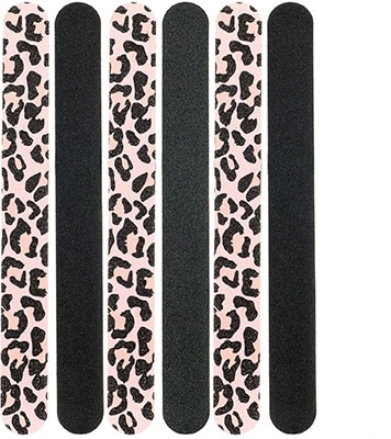 Danielle Animal Print 6 Pc Nail File Set Danielle Animal Print 6 Pc Nail File Set - Image 2