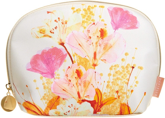 Danielle Dried Flowers Large Oval Beauty Bag