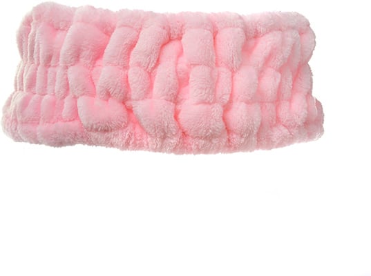 Danielle Full Circle Beauty - Dual Sided Rose Quartz Roller and headband