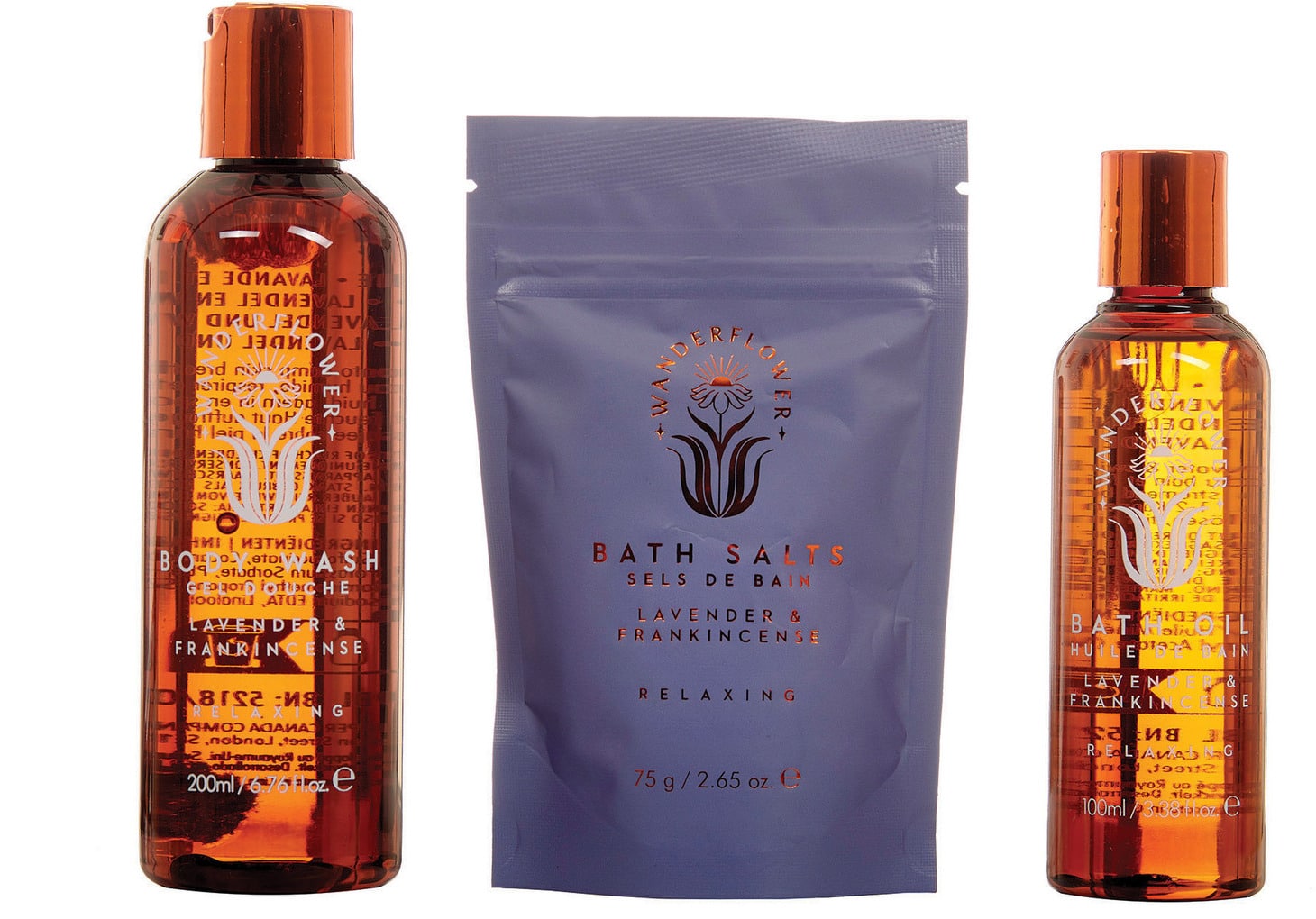 Danielle Wanderflower Bath Set