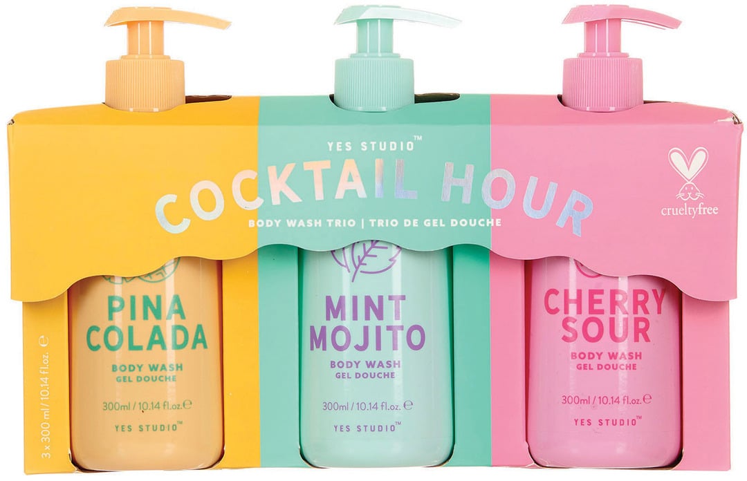 Danielle Yes Studio Cocktail Hour Body Wash Trio
