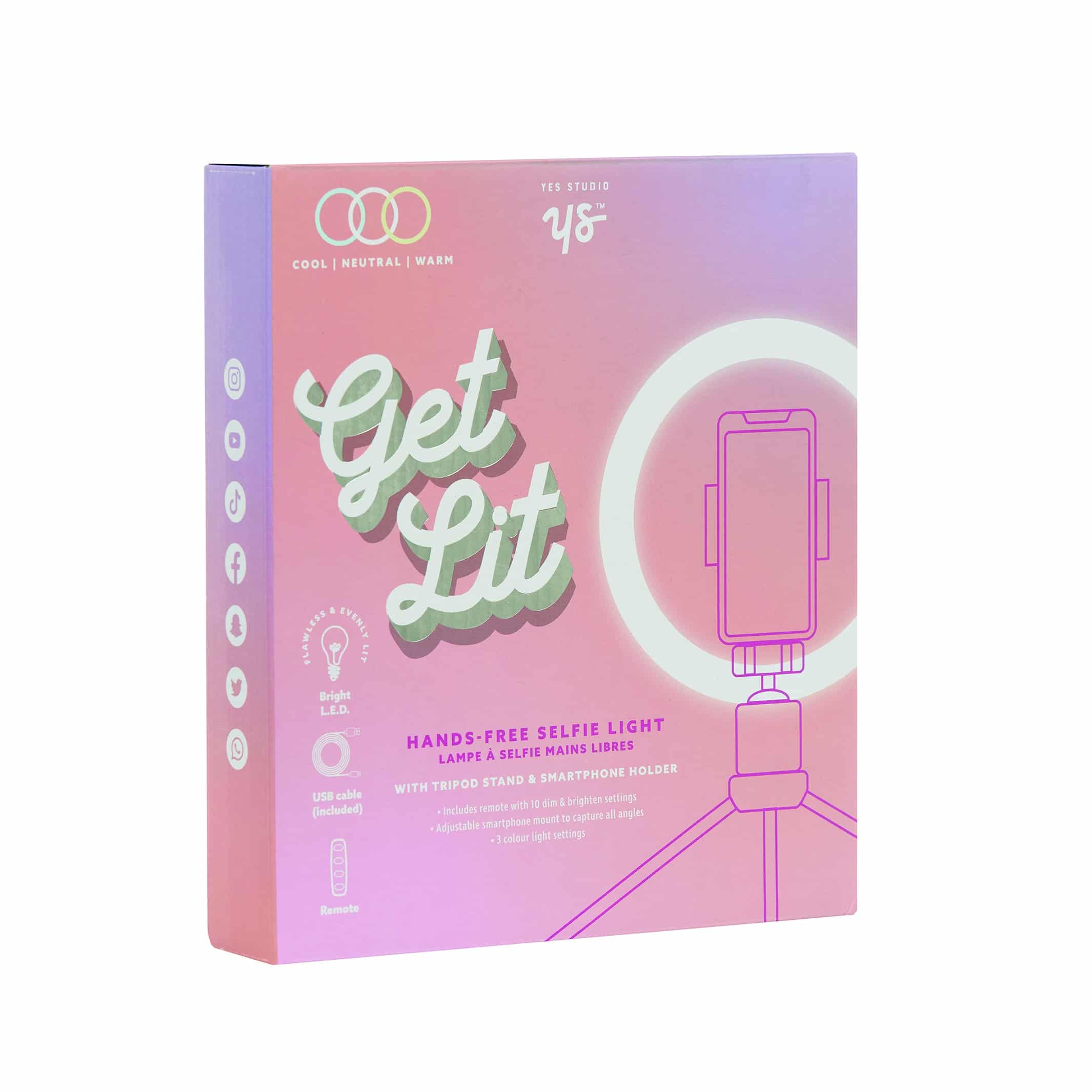 Danielle Yes StudionGet Lit Selfie Light
