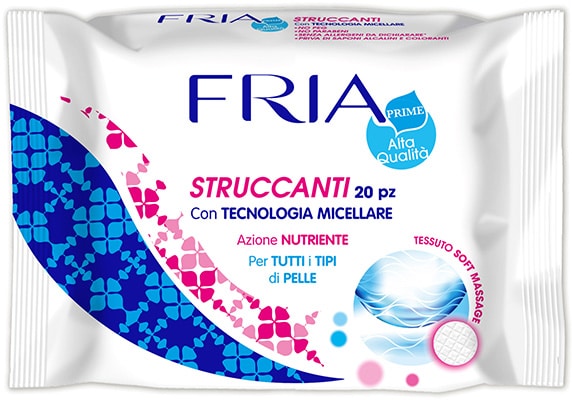 Fria  Make Up Remover with Micellar Technology x 20 wipes