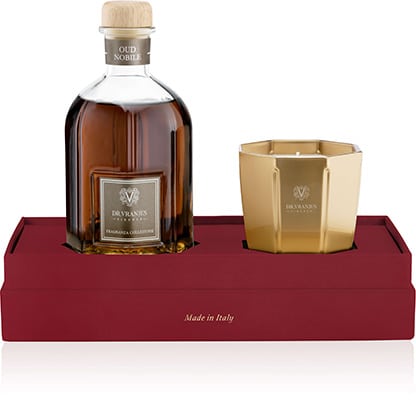 Dr.Vranjes Gift Set with Home Fragrance 250ml and Candle 80gr – Oud Nobile Dr.Vranjes Gift Set with Home Fragrance 250ml and Candle 80gr - Oud Nobile
