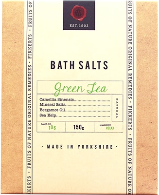 Fikkerts  Green Tea Bath Salts