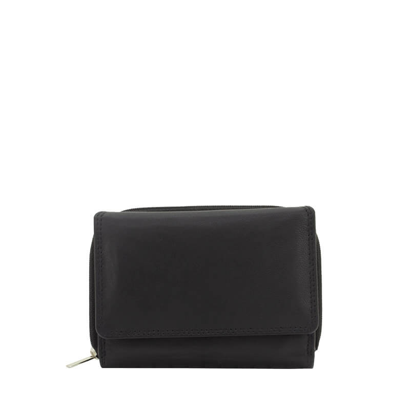 Friedrich Ladies Wallet Gold Nappa Black Friedrich Ladies Wallet Gold Nappa Black - Image 2
