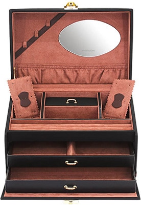 Friedrich Jewellery Case Copenhagen Black – Medium Friedrich Jewellery Case Copenhagen Black - Medium