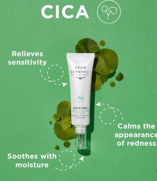 Grow Gorgeous Scalp Soothing Cica Extract 25% Booster + Prebiotic Grow Gorgeous Scalp Soothing Cica Extract 25% Booster + Prebiotic - Image 4