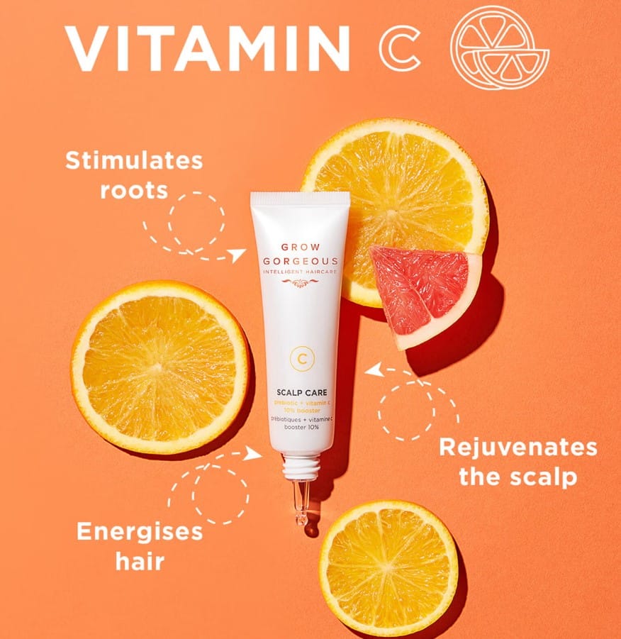 Grow Gorgeous Scalp Care Stimulating Vitamin C 10% Booster + Prebiotic Grow Gorgeous Scalp Care Stimulating Vitamin C 10% Booster + Prebiotic - Image 3