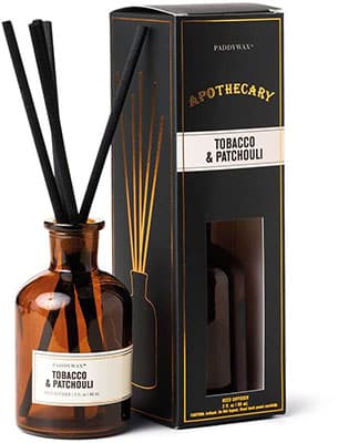 Gentlemens Hardware Paddy Wax Apothecary Amber Glass Diffuser Tabacco & Patchouli Gentlemens Hardware Paddy Wax Apothecary Amber Glass Diffuser Tabacco & Patchouli