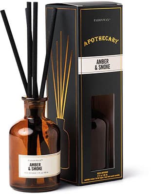Gentlemens Hardware Paddy Wax Apothecary Amber Glass Diffuser Amber & Smoke Gentlemens Hardware Paddy Wax Apothecary Amber Glass Diffuser Amber & Smoke