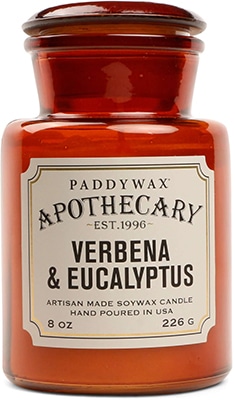 Paddy Wax Apothercary Glass Candle Verbena & Eucalyptus Paddy Wax Apothercary Glass Candle Verbena & Eucalyptus