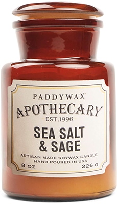 Paddy Wax Apothercary Glass Candle Salt & Sage Paddy Wax Apothercary Glass Candle Salt & Sage