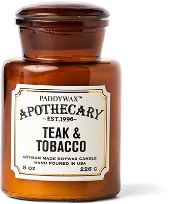 Paddy Wax Apothercary Glass Candle Teakwood Paddy Wax Apothercary Glass Candle Teakwood
