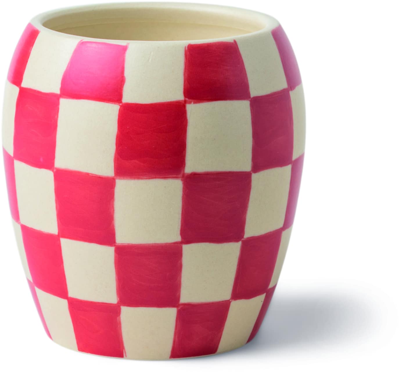 Gentlemens Checkmate Checkered Candle