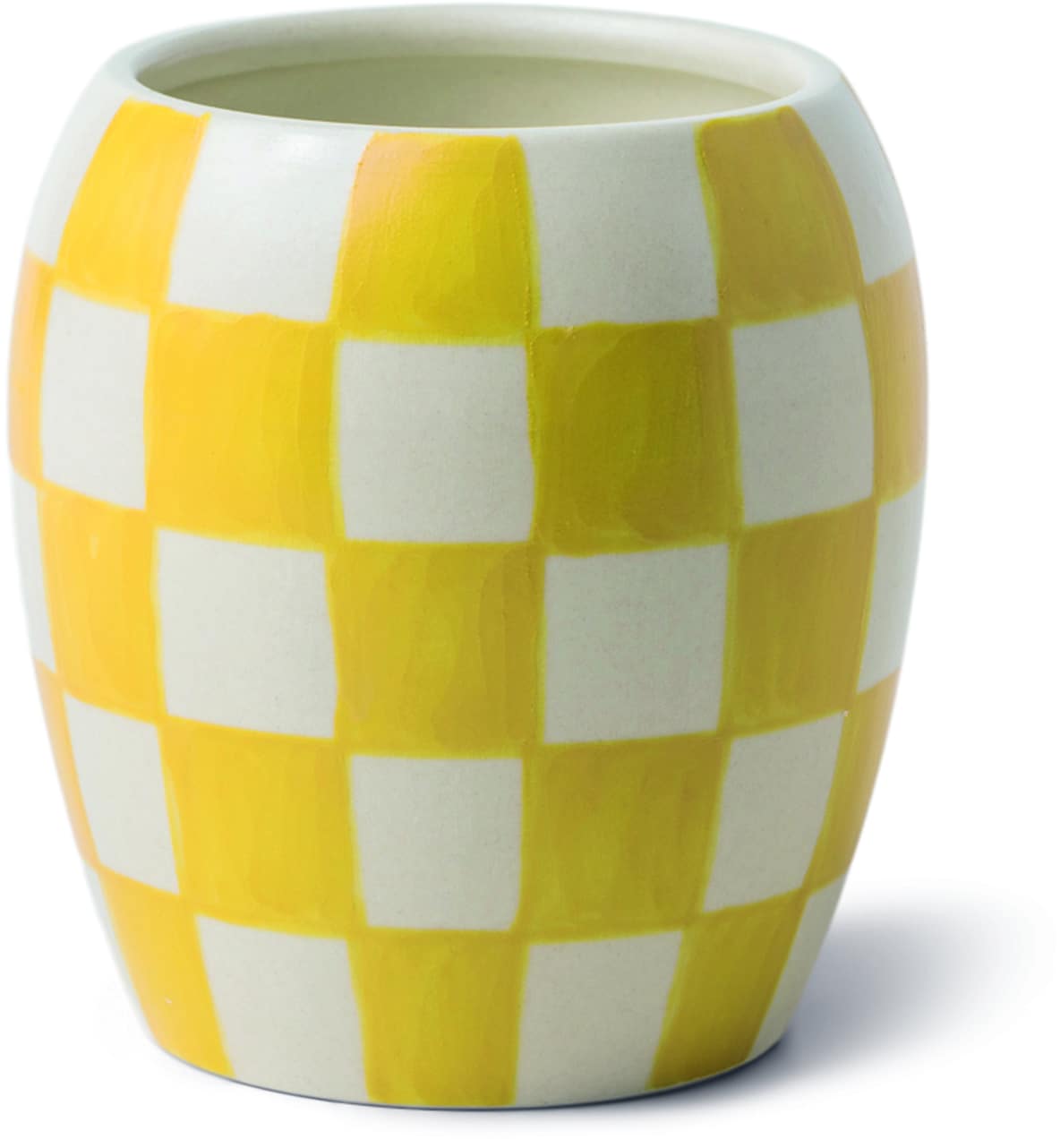 Gentlemens Checkmate Checkered Candle