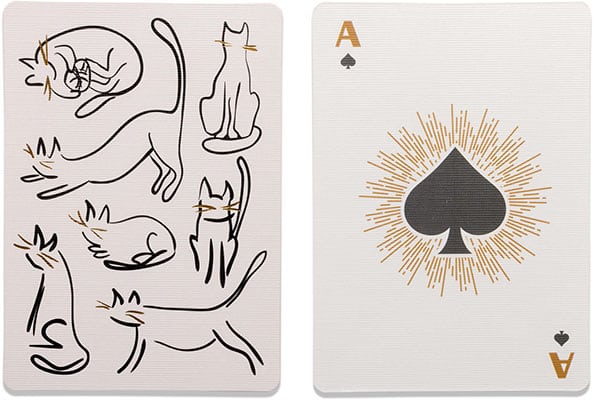 Gentlemen’s Hardware Designworks Ink Playing Cards Cats Gentlemen's Hardware Designworks Ink Playing Cards Cats