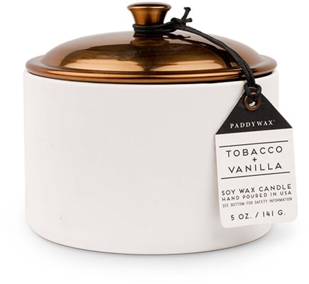 Gentlemens Hardware Paddy Wax Hygge Ceramic Candle White Gentlemens Hardware Paddy Wax Hygge Ceramic Candle White